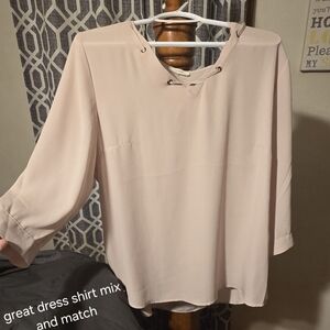 Women's Blush Pink Blouse